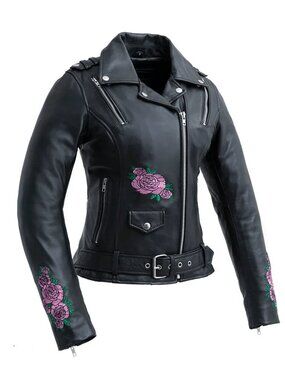 Iron Vixen Women's Motorcycle Leather Jacket